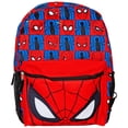 thumbnail image 3 of Marvel Comics Spider-Man Character Costume  and  Face 16 Padded Backpack, 3 of 4