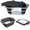 Black, variant on Havenity Collapsible BBQ Prep Tub 8L For Meal Prep, Marinating, Food Storage, Includes Cutting Board Lid with Handles, Dishwasher Safe, Orange