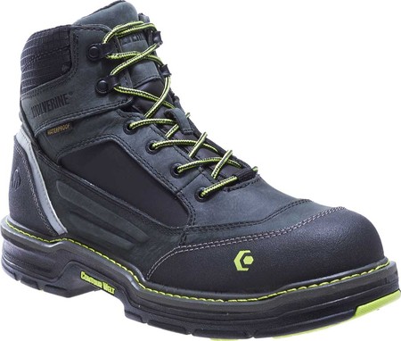 wolverine men's overman nano toe 6 inch wpf contour welt work boot