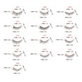 thumbnail image 3 of Unique Bargains 7 Pairs Natural 5D False Eyelashes for Halloween Black, 3 of 5