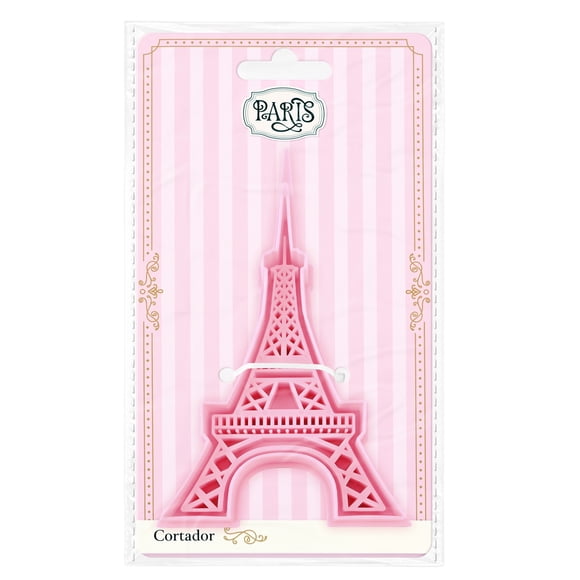 Cortador Prichos París Rosa de Plástico 1 Pieza