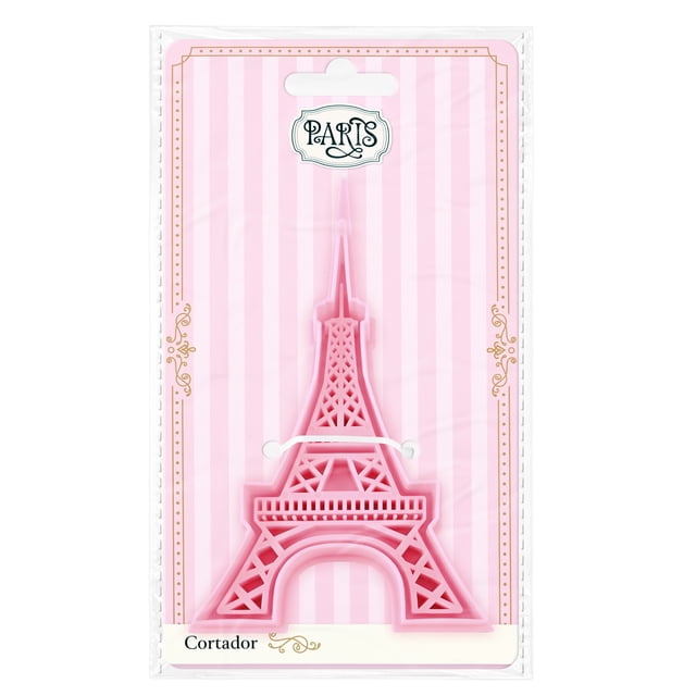 Cortador Prichos París Rosa de Plástico 1 Pieza