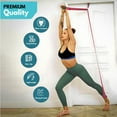 thumbnail image 2 of Artan Balance 94” Stretching Strap with Door Anchor and Adjustable Loops & Foam Pads, 2 of 7