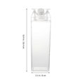 thumbnail image 2 of Containers Fridge Plastic Smoothie Bottles Travel Water Bottle Airtight Water Bottle Plastic Bottles Lids Party Cup Tumbler, 2 of 3