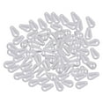 thumbnail image 2 of S SERENABLE 6xABS Imitation Pearl Beads for Jewelry Making White 6x10mm 400pcs, 2 of 8