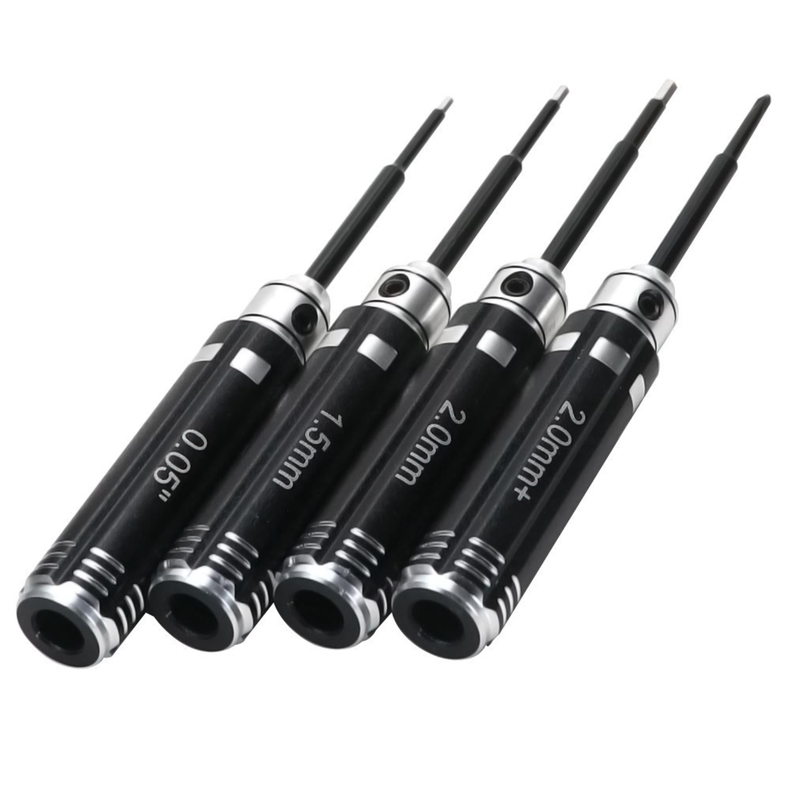 Premium Aluminum Alloy and Steel Screwdriver Set Durable and Heavy-Duty for 1/18 1/24 Mini Crawlers