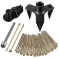 thumbnail image 1 of Kit de reparación de pisos, el kit No más chirridos elimina los chirridos del piso, se adapta a la mayoría de los pisos de madera dura alfombrados, U-DYDZ, 1 of 5