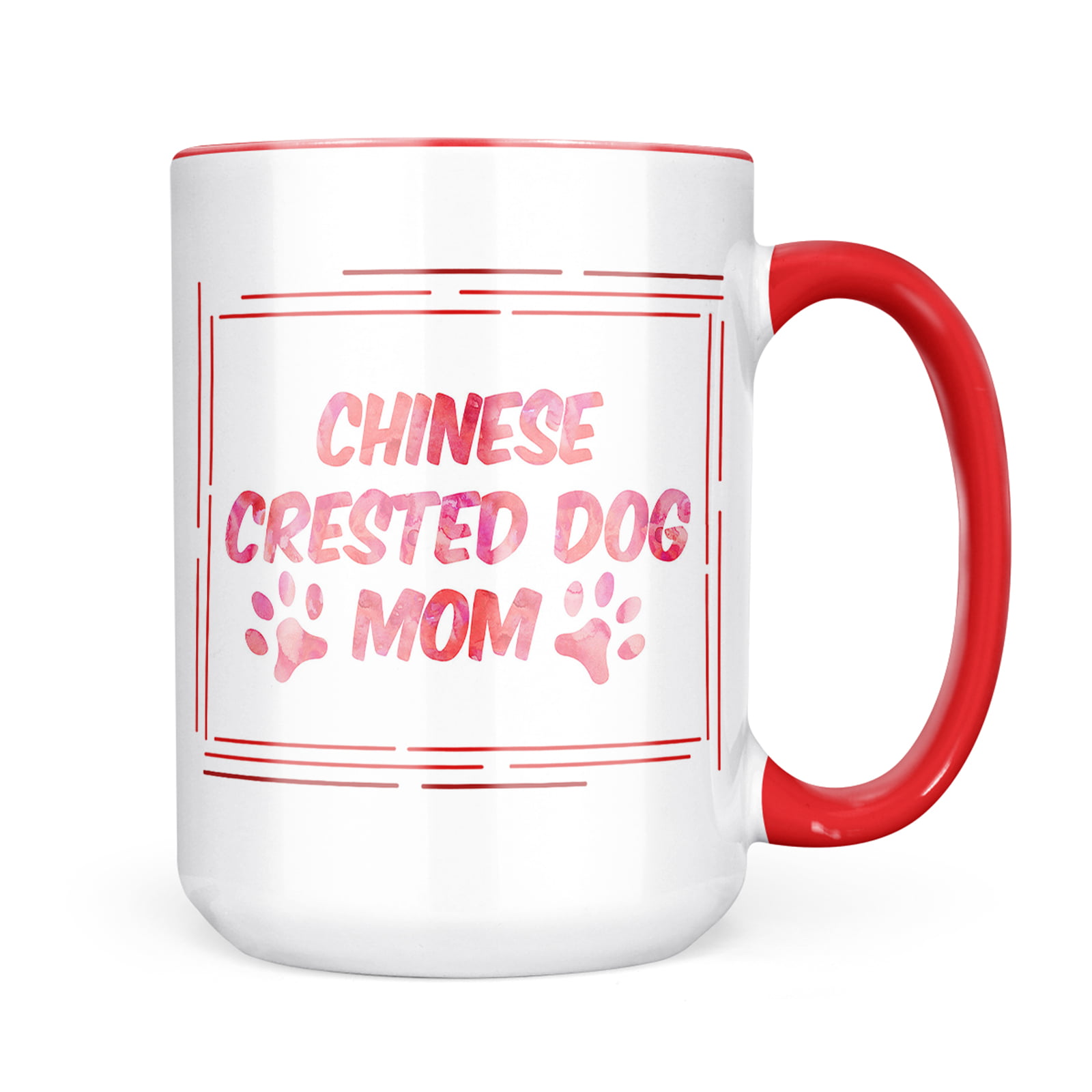 CHINESE CRESTED MUG DOG MUG can be personalised mug gift tea cup coffee mug