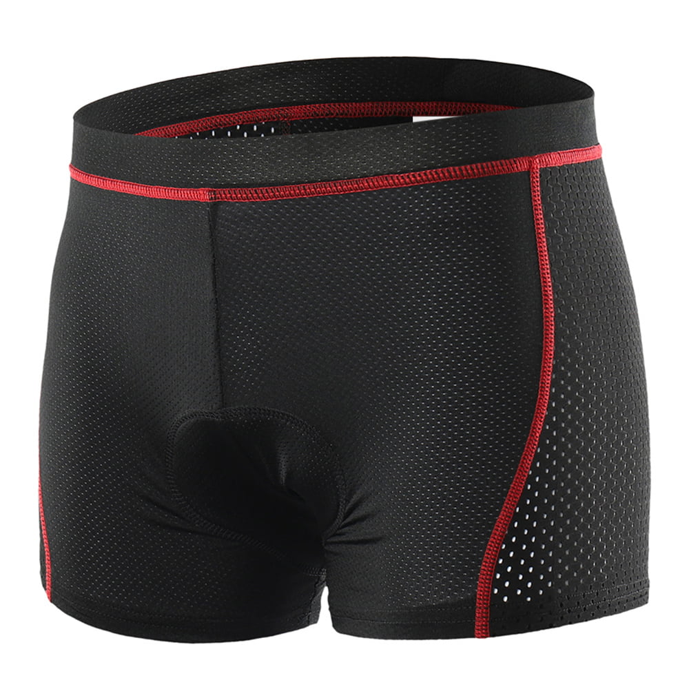 Lixada Men Cycling Underwear Shorts Lightweight Breathable Gel Padded MTB Biking Riding Shorts
