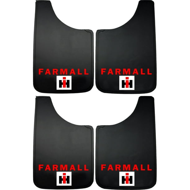 4 Piece 9"x15" Farmall IH International Harvester Front Rear Easy Fit