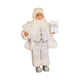 thumbnail image 3 of Figura de Papá Noel, muñeco, adorno para fiesta de Navidad, decoración navideña, coleccionable, de pie Blanco, 3 of 9