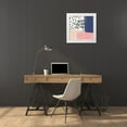 thumbnail image 3 of Reeves, Tom 20x20 White Modern Wood Framed Museum Art Print Titled - Agitation, 3 of 4