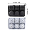 thumbnail image 3 of Dvkptbk plastic box Summer Irregular Ice Grids Whiskey with Lid Silicone Ice Box Molds Commercial Home Bar Ice Grids, 3 of 6
