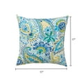 thumbnail image 6 of Greendale Home Fashions 17'' x 17'' Reversible Outdoor Throw Pillow, Set of 2, Baltic, 6 of 6