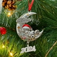 thumbnail image 4 of Baby's First Christmas Ornament Zinc Alloy Tree Hanging Pendant Decoration Handmade Gift for Newborns Daughter Baby Boys, 4 of 10