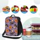 thumbnail image 4 of Disketp Vintage Halloween Black Cat Bolsa Térmica Estampada para Almuerzo, Lonchera para Hombres y Mujeres Adultos, 4 of 7