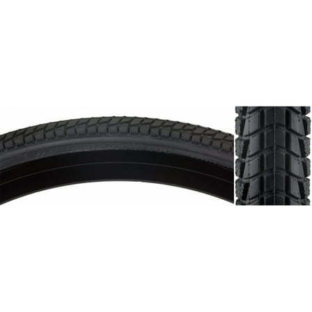 Sunlite Komfort Comfort Bike Tire 700c 700x40, Black Brown Sidewall