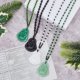 thumbnail image 5 of Collares colgantes Maitreya de 4 colores, cadenas de piedra de jade, amuleto talismán, collar colgante delicado, collar Booda, collar de amuleto de la suerte para hombres y mujeres., 5 of 6