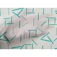 thumbnail image 4 of oneOone Cotton Poplin Fabric Line Geometric Print Fabric By The Yard 42 Inch Wide, 4 of 4