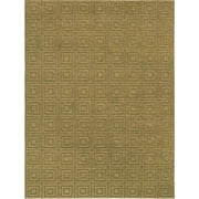 Garden Party Savannah Square Indoor/Outdoor Rug, Limelight, 5'4" x 7'8"
