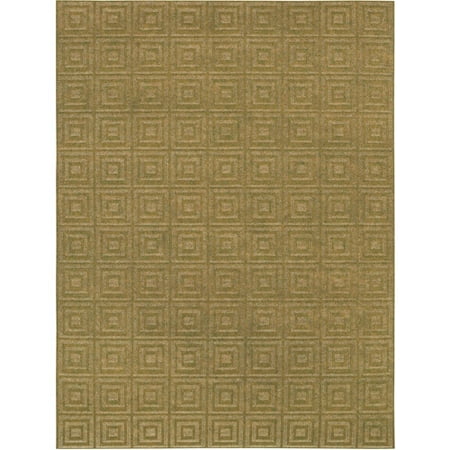 Garden Party Savannah Square Indoor/Outdoor Rug, Limelight, 5'4" x 7'8"