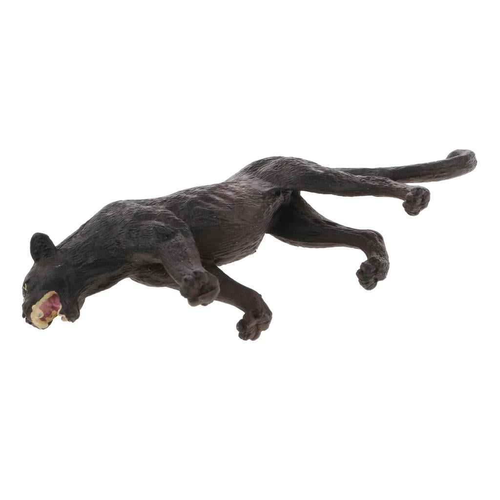 Realistic Panther Wild/Zoo Animal Model Figure Figurine Home Toy Home Decor 