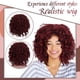 thumbnail image 5 of Peluca de Moda Ganfancp Pelo Rizado Borgoña, 5 of 7