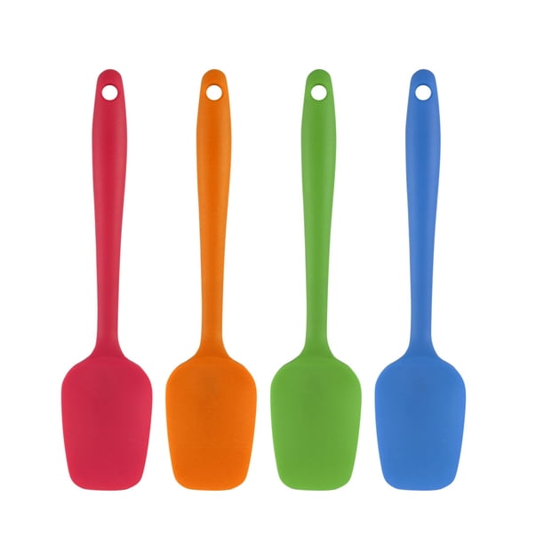 Espátula de silicona Unique Bargains calor Resistente Anti-adherente Rojo azul verde naranja