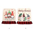 thumbnail image 3 of Funda para silla, decoración navideña, suministros de vacaciones, decoración navideña lavable elástica, accesorios para el hogar a prueba de Kits de decoración para fiestas Patrón de agarre Monstrate HA069926-02, 3 of 6