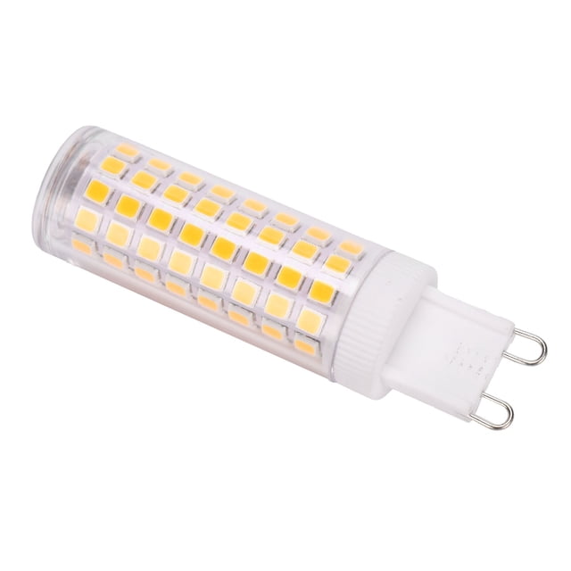 Bombilla con base Bi Pin, bombilla LED G9 de 10W, 1000LM, lámpara de maíz, rendimiento confiable