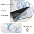 thumbnail image 6 of Coastal Blue Coral Round Area Rug 8Ft Washable Large Circle Rugs for Living Room Dorm, Nautical Ocean Seaside Beach Non-Slip Carpet Floor Mats Indoor Outdoor Carpet Runner Aesthetic Home Decor, 6 of 8