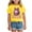 Yellow, variant on Ketyyh-chn99 Teen Clothes Girls Trendy Toddler Shirt Cute Fashion Leisure Casual Bow Family Short Sleeve Tee Size for 9-10 Years,Black