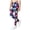 Dark Blue, variant on Duqingm Girls' Athletic Leggings Kids Dance Running Yoga Pants Workout Active Dance Tights with Pockets (Blue,6-7 Years)