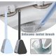 thumbnail image 3 of Silicone Brush Head Golf Toilet Brush, with Automatic Opening and Closing Base,Toilet Brush, 3 of 4