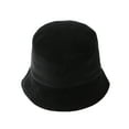 thumbnail image 4 of WITHMOONS Corduroy Bucket Cotton Hat Travel Beach Outdoor Cap TGB1291 (Black), 4 of 5