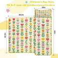 thumbnail image 5 of Pioneer Flower Floral Print Pattern Toddler Nap Mats for Kids Preschool,Sleeping Mat Bag or Kids,Toddler Sleeping Bag,Toddler Nap Mat or Daycare, 5 of 6