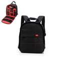 thumbnail image 3 of WHAMVOX Waterproof Camera Bag Black Travel Backpack with Padded Dividers for Dslr Protection, 3 of 8