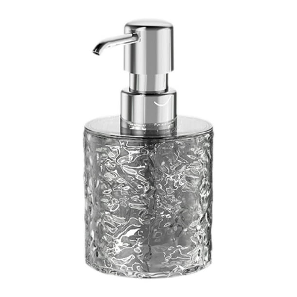 Dispensador de jabón de manos espumoso para encimera de baño de hotel Gris