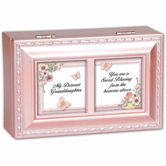 Cottage Garden Petite Dearest Granddaughter Music Box