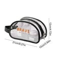 thumbnail image 3 of Taotanxi Clear Toiletry Bag for Women Men, Portable Large Travel Makeup Bag, Waterproof & Draining Transparent Cosmetic Bag, Carry On Airport Airline Compliant Bag, 3 of 6