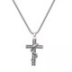 thumbnail image 1 of Collar con colgante luminoso de cruz de serpiente Strade Fareast Limited 4 piezas azul, 1 of 8