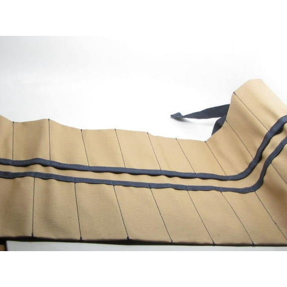 25 Pocket Deluxe Canvas Tool Roll