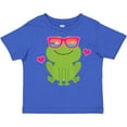 thumbnail image 3 of Inktastic Summer Frog Beach Vacation Sunglasses Girls Toddler T-Shirt, 3 of 5