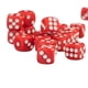 thumbnail image 1 of NUEVO 50pcs / Set Juegos \u0026 D6 Six Red 12mm Hugo Dados de varias caras, 1 of 9