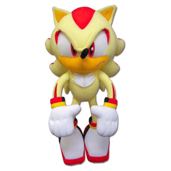 DSK Global Sonic the Hedgehog Super Shadow Plush Toy, Plush Toy for kids - adult, Sonic The Hedgehog Plush Toy 29cm Soft Stuffed animal, Collectible Sonic Series Character for Fans & Room Decor
