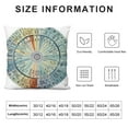 thumbnail image 5 of Wheel of Emotions Feelings Home Bedroom Cushion Pillow Covers Sofa Couch Decorative Square Throw Pillow Case 18x18 in, 5 of 5