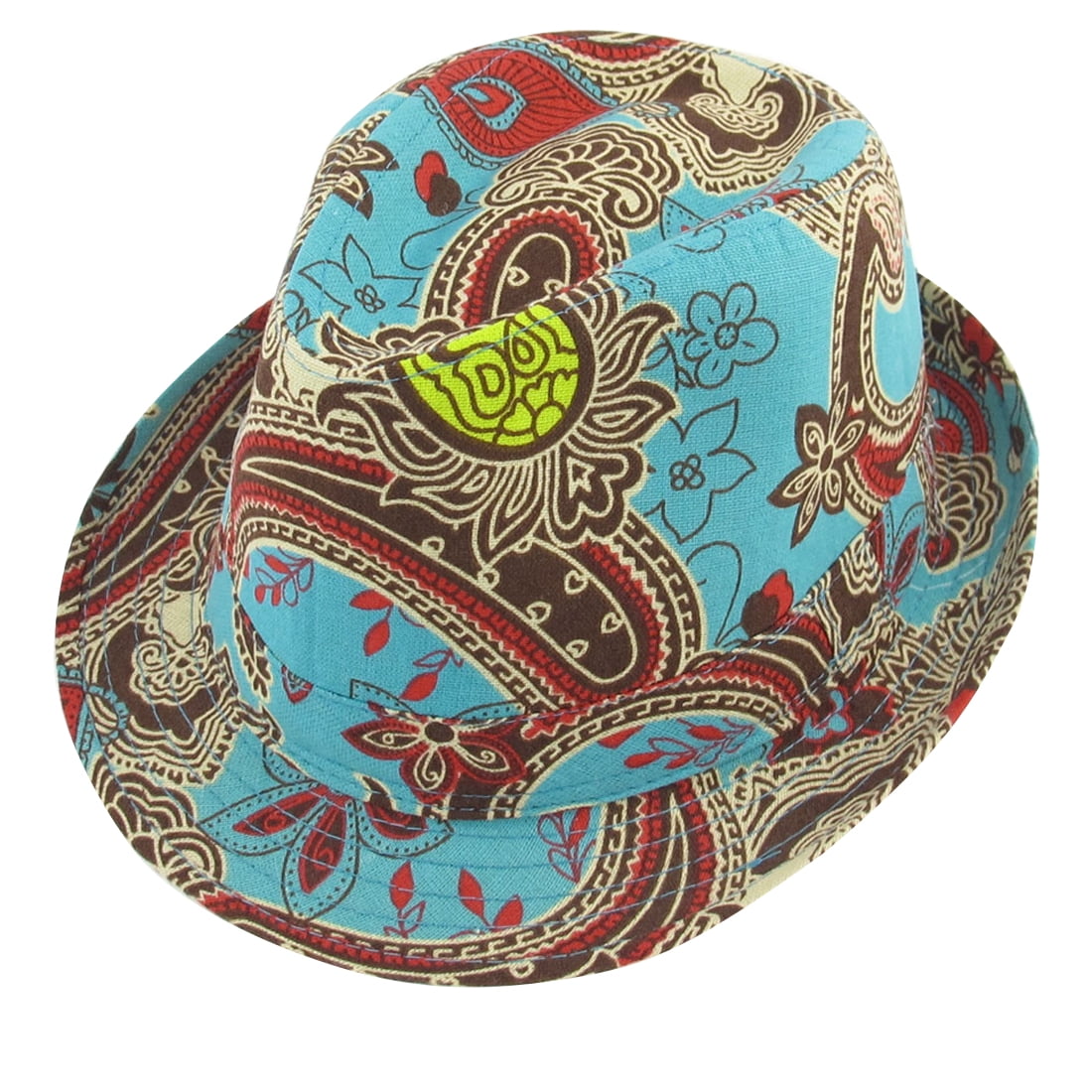 ladies red trilby hats