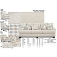 thumbnail image 2 of Southern Home Furnishings Felix Dune Transitional Polyester Sofa in Cream, 2 of 6