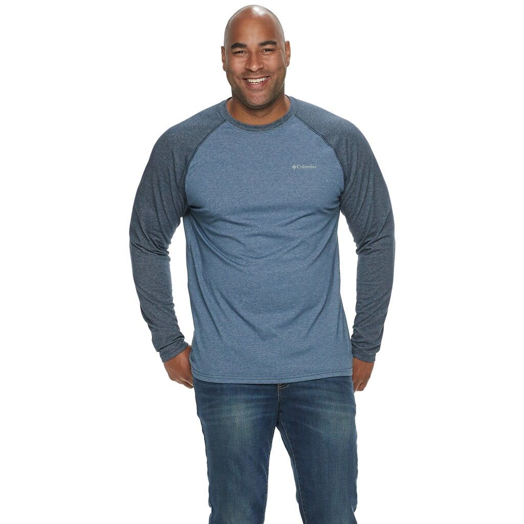 Columbia Mens Big and Tall Thistletown Park Big & Tall Long Sleeve Crew