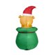 thumbnail image 4 of Cachorro inflable de 1,5 m para exteriores con forma de bolsa de regalo navideña, decoración inflable para jardín en liquidación con luces LED incorporadas para fiestas/Navidad/patio/jardín, decoració, 4 of 5